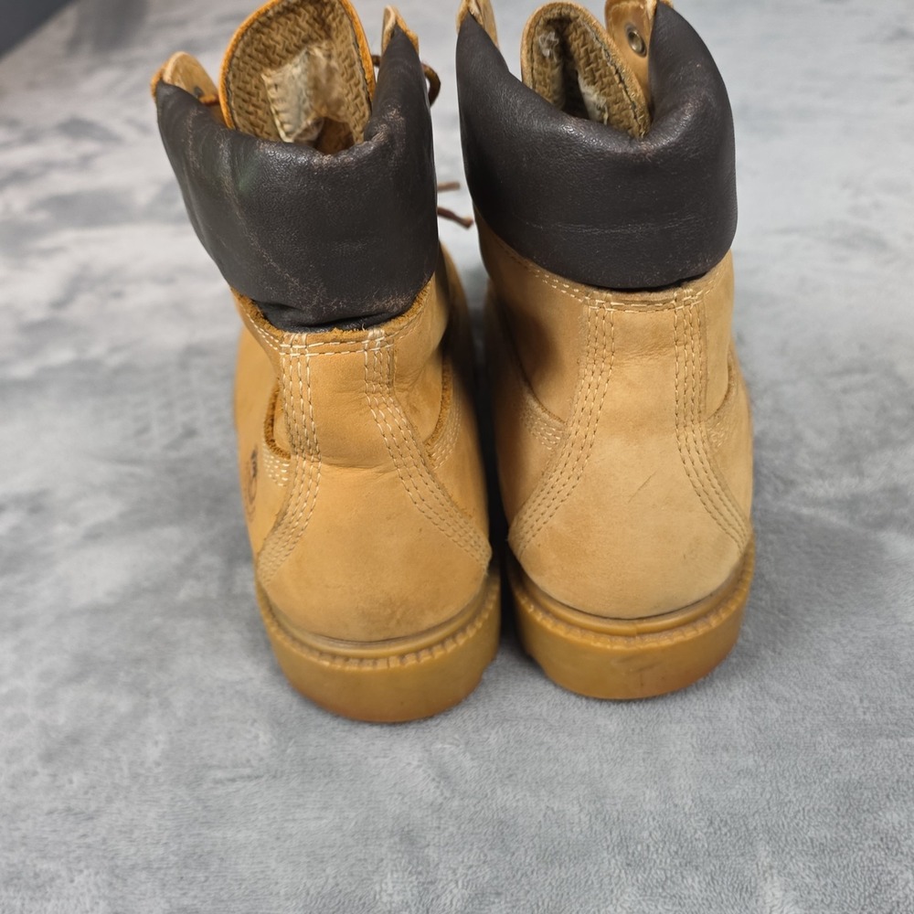 Timberland Original Classic 6-Inch Basic Waterproof Boots Nubuck Tan Men 7 M ... - Picture 5 of 9
